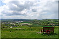 Seat on the south-west flank of Battlesbury Hill