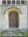 West door of Shapwick church