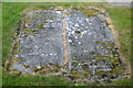 NK0347 : 18th Century grave-slabs, Longside kirkyard by Bill Harrison