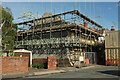 House under construction, Westbury Park