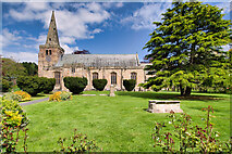 NU2406 : St Lawrence's Church, Warkworth by David Dixon