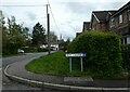 Looking from Ivy Close into Chestnut Way