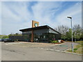 TL5121 : Starbucks at Birchanger Green services, near Bishops Stortford by Malc McDonald
