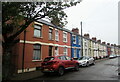 Various colours, Agincourt Street, Crindau, Newport