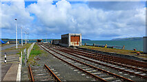 NX0661 : The end of the line at Stranraer Harbour Station by Gordon Brown