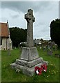 St Nicholas, Cuddington: war memorial