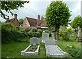 St Nicholas, Cuddington: churchyard (b)