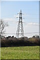 Pylon near Burford Farm