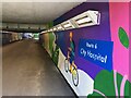 SK5440 : Subway mural by David Lally