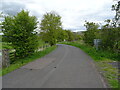 Minor road towards Croalchapel