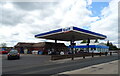 Service station on Glasgow Road (A76)