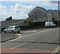 Junction of Brecon Road and Richmond Park, Ystradgynlais