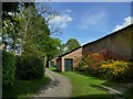 North side of the walled garden, Peover Hall