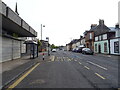 Bus stop and shelter on High Street (B769), Stewarton