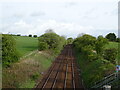 Railway towards Glasgow