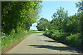 Road eastwards towards Horley