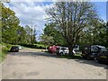 Camp site and parking at Michaelchurch Escley