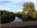 Coventry Canal looking northeast from Bridge no. 13, Coalpit Field (Bedworth Hill Bridge)