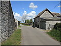 The road to the village hall