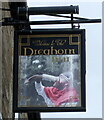 Sign for the Dreghorn Inn