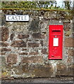 George VI postbox on Castle, New Cumnock