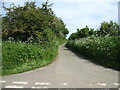 Southern end of a narrow lane