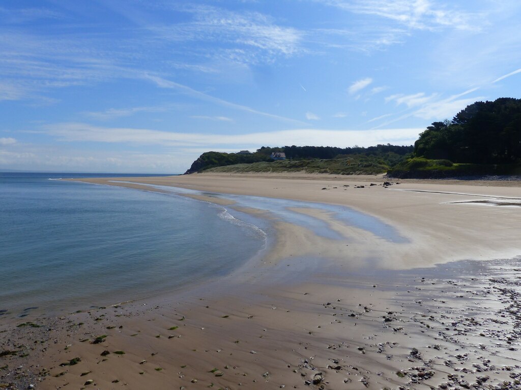 Priory Bay beach from the jetty, Caldey... © Ruth Sharville cc-by-sa/2. ...