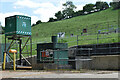 Sewage works at Burcombe