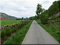 Minor road approaching Easter Crochail