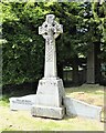 Memorial Cross in Fintry Kirkyard