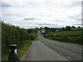 The B5109 entering Llangefni