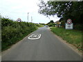 Entering Bures St. Mary on Nayland Road