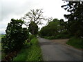 Looking north on Emmock Road