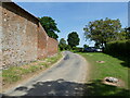 Goulders Lane near Goulders Farm