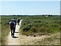 TF7044 : Peddars Way and Norfolk Coast Path at Gore Point by Alan Murray-Rust