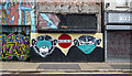 J3374 : Street art, Belfast by Rossographer