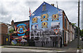 Paramilitary mural, Belfast