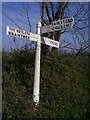 Direction Sign ? Signpost in Fairstead