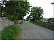 NO6860 : Minor road, Kirkhill by JThomas