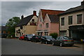 Church Street, Stradbroke, with the White Hart pub