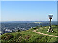 SE1514 : Beacon on Castle Hill overlooking Huddersfield by Malc McDonald
