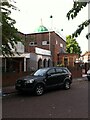 Eagle Street Mosque, Coventry, looking towards George Street