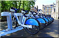 E-bike hire station, Dundee