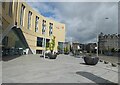 Street furniture on Dundee Station forecourt