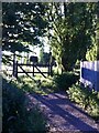 SP3383 : Gate to Houldsworth Crescent allotments, Holbrooks, Coventry by Alan Paxton