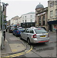 Three taxis, King Street, Stroud