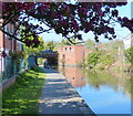 Towpath along the Worcester and Birmingham Canal