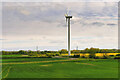 NZ2889 : Wind Turbine on Farmland near Ashington by David Dixon