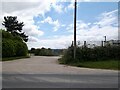 Works entrance at the old chalk pit