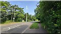 Mast and boxes on the Farnham Road